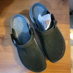 Lite ride crocs men's 8 womens 10